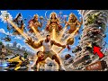 Franklin Shinchan Became Hanuman Gods Survives The Biggest Tornado In GTA5