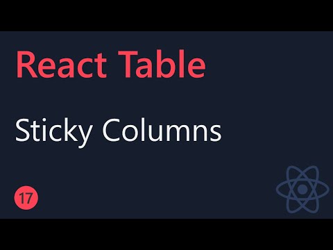 React Table Tutorial 1 Introduction