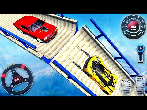 Vertical Mega Ramp Impossible 3D - Impossible Mega Tracks 3D - Android Gameplay