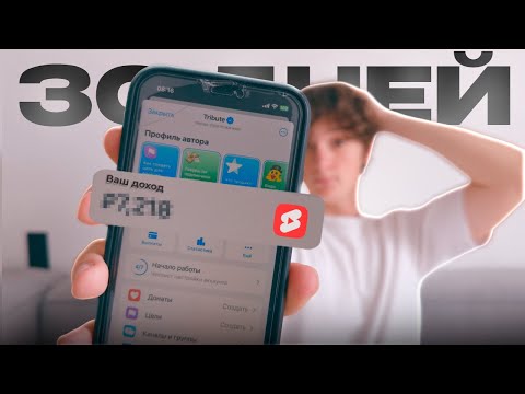 30 Дней Зарабатываю на Shorts