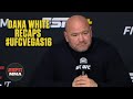 Dana White talks #UFCVegas16, Yoel Romero getting cut | Post Fight Press Conference | ESPN MMA
