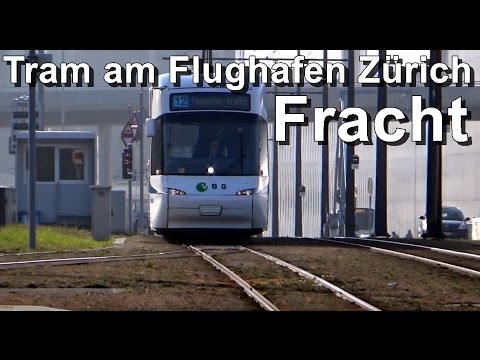 Tram Station Airport Zurich freight / VBG Glattalbahn, Haltestelle Fracht Flughafen Zürich