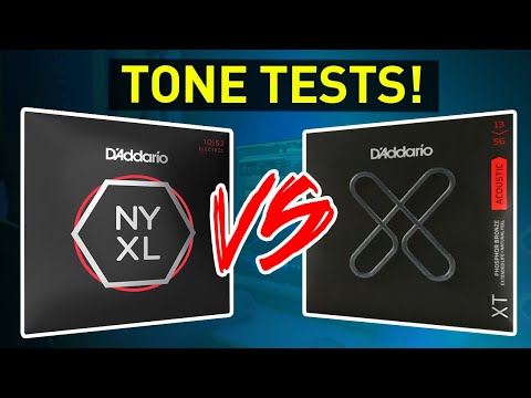 Daddario NYXL vs XT - Tone Comparison and Analysis!