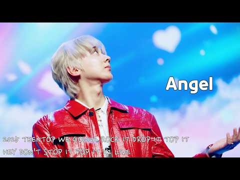 [4K직캠] 250823 Angel 틴탑(TEEN TOP) 천지(CHUNJI) FOCUS 틴탑 콘서트 왕자님에서 천사로 변신!