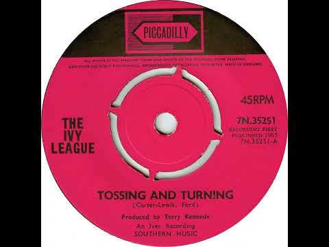 UK New Entry 1965 (161) The Ivy League - Tossing And Turning