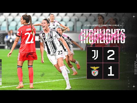 HIGHLIGHTS UWCL | Juventus Women 2-1 Benfica | Doppietta di SALVAI, vittoria al debutto europeo!