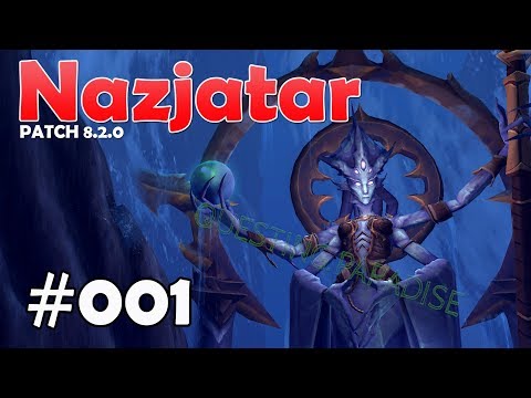 Quest: The Warchief's Order + Send The Fleet - Cut Scene - Nazjatar Questing - WoW