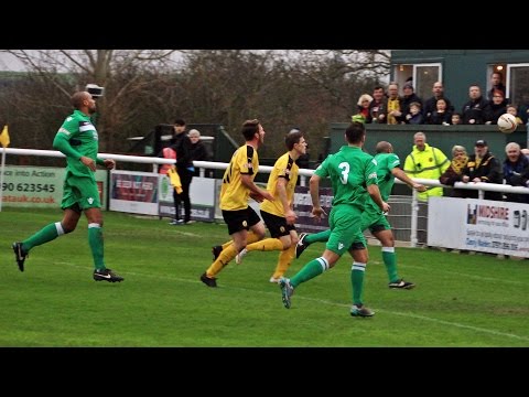 Leamington vs Biggleswade Town - Match Highlights - December 19th 2015