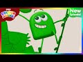 Meet Green FULL EPISODE S1 E6 Learn Colours Kids Cartoons Colourblocks