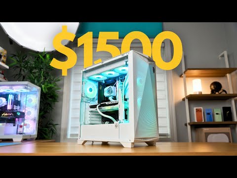 Building The Ultimate $1500 White Aesthetic Gaming PC!