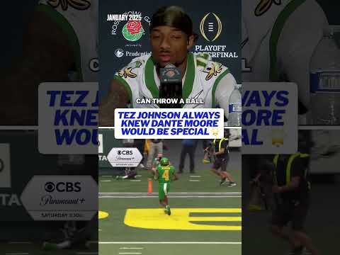 Tez Johnson was right about Dante Moore since the beginning