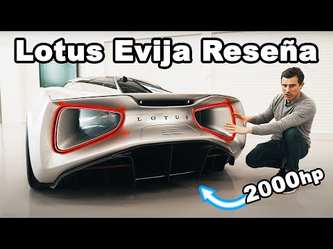 Nuevo Lotus Evija EV de 2000hp ¡¡¡¡EXCLUSIVA!!!!