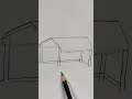 Cow Shed Easy Drawing Shorts Art Kidsda