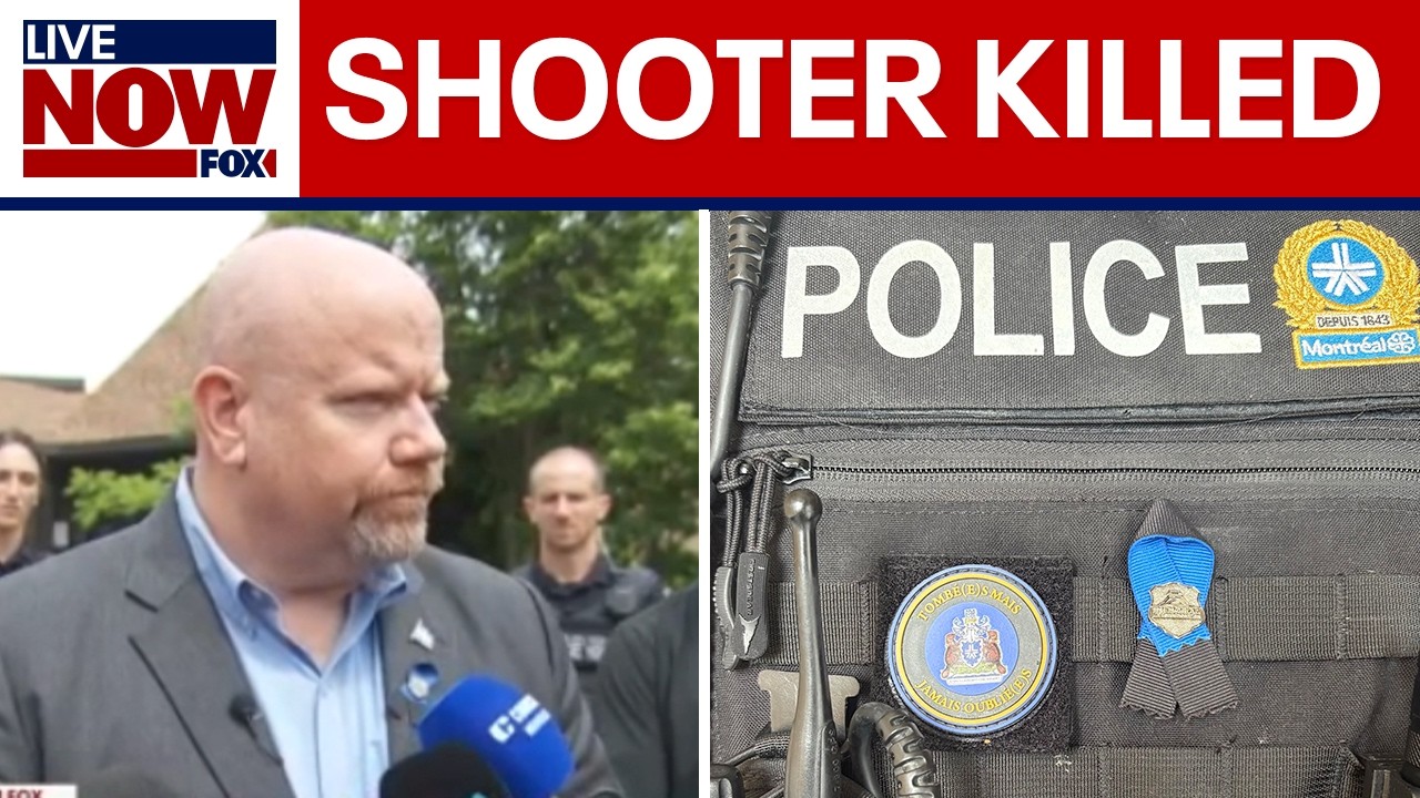 Montreal shooting 2 dead, including officer 1