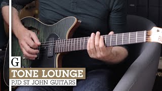 Video thumbnail for Guitarist Tone Lounge: PJD St John Guitars by Guitarist