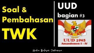 Download lagu #soalcpns #cpns2021 #skdcpns soal SKD CPNS : TWK UUD, Latihan Soal bagian #3 mp3