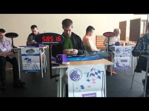 7x7x7 Former World Record: 2:34.64 single.