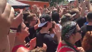 Volumes - "Feels Good" Live 1080p @ Warped Tour, Columbia MD 7/16/2016