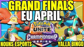 PUCS APRIL EU GRAND FINAL Nouns Esports VS Yalla Bingo | Pokemon Unite