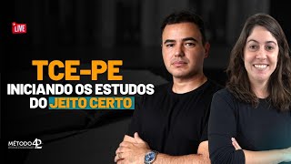 TCE PE - Iniciando os Estudos do Jeito Certo