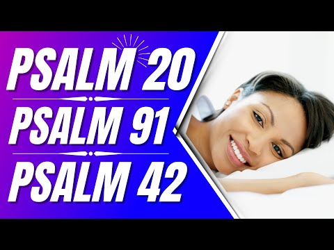 Psalm 20, Psalm 91, Psalm 42 (3 Psalms for spiritual warfare prayer)(Powerful Psalms for sleep)