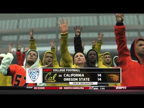 NCAA 2014   Season 07 Film 03   Cal at Oregon State   2015 09 30 20 37 05