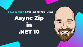 Async Zip in .NET 10 - One Line Create or Extract And More