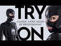 CLASSIC LATEX MASK TRY ON