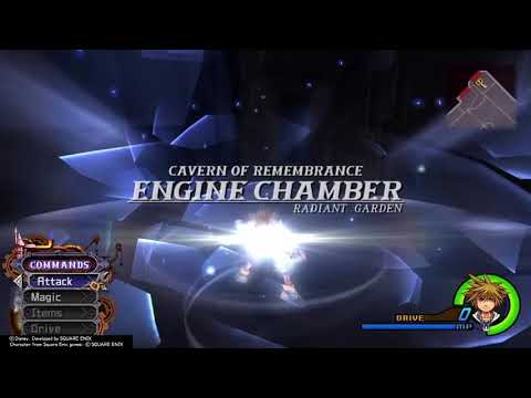 KH2 Cavern of Remembrance - The floor is lava