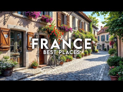 25 Best Places You Must Visit in France | TRAVEL VIDEO 4K