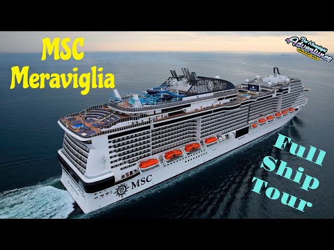 MSC MERAVIGLIA ULTIMATE SHIP TOUR | ALL PUBLIC AREAS