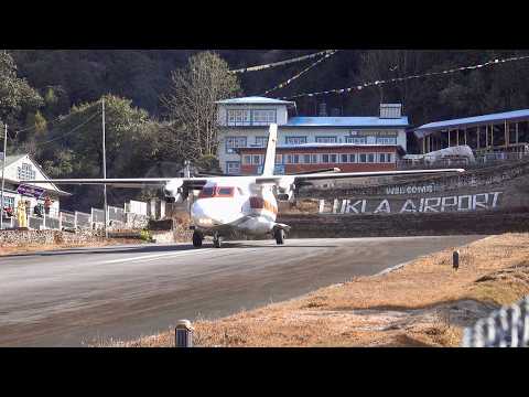 【Flughafen Lukla】Spektakuläre Starts und Landungen auf der schrägen Himalaya-Piste