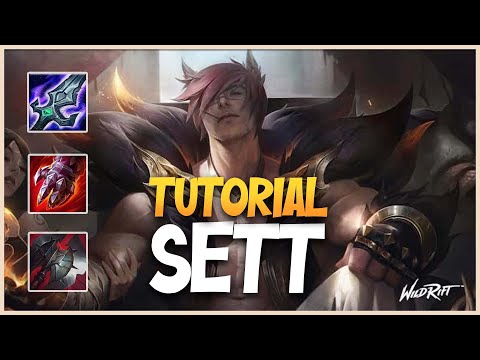 SETT TUTORIAL | CHALLENGER MID | Jumpy Allen | Wild Rift Ita