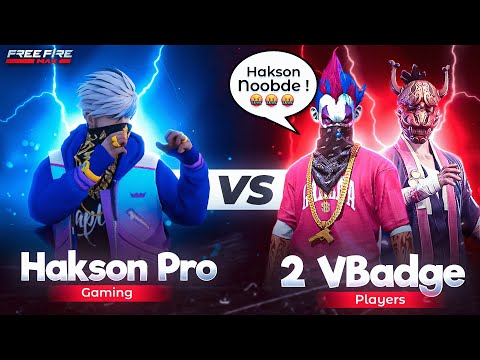Two V badge Players Called me Noob 🥲 - Garena Free Fire Max