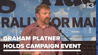Senate candidate Graham Platner faces voters after report of past toxic behavior