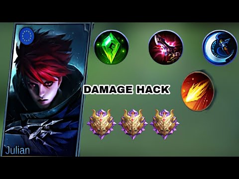 JULIAN 24 KILLS| BUILD AND NEW EMBLEME | DMG BOOST 10x julian top 1 global