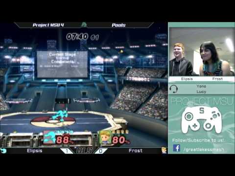 Project MSU 4 Pools - Elipsis (Game and Watch) vs. Frost (Lucas)