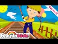 Ich Habe An Der Eisenbahn Gearbeitet Cartoon Songs Für Kinder HooplaKidz Deutsch
