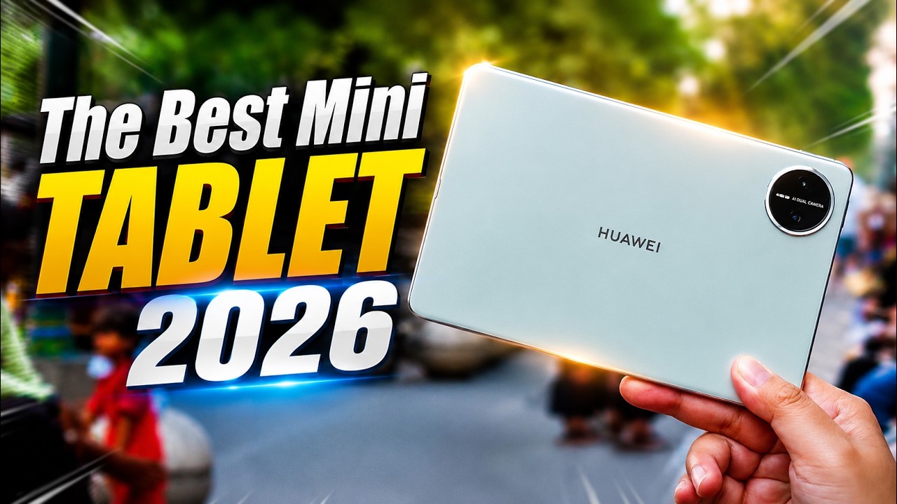 Tablet Terkecil & Tertipis di DUNIA! Huawei MatePad Mini