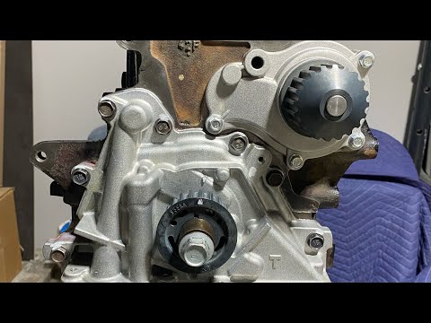 Oem+ SRT 4 Rebuild Part 3. Oil pump/prime.