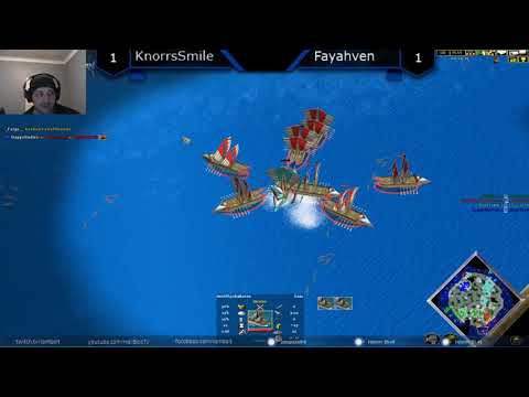 KnorrsSmile vs Fayahven - Age of Mythology: The Titans (Game 3)