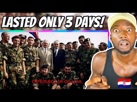 First Time Reaction to Croatian Military - Operation Storm 🇭🇷 ⎢4yrs vs 3 days Battle!