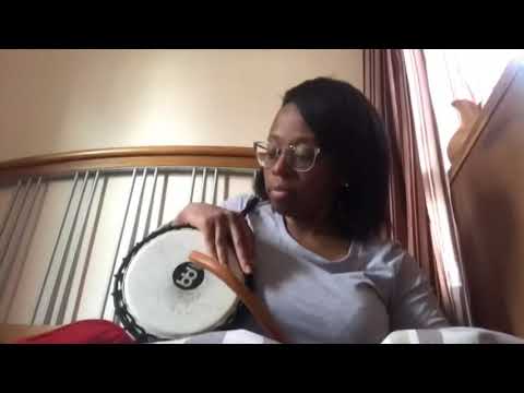 Igbo Girl Plays Soj Ti De by Mr Solek Talking Drum