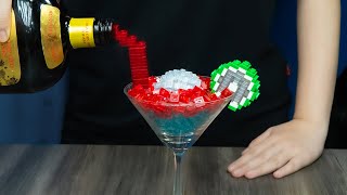 Lego Cocktail - Lego In Real Life 13 / Stop Motion Cooking & ASMR