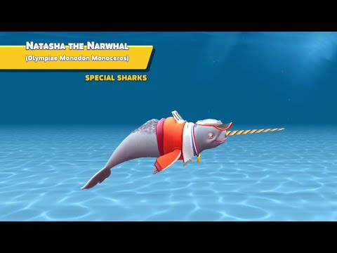 Hungry Shark Evolution (EP.40) Playing With Natasha The Narwhal