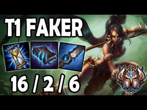 FAKER plays NIDALEE Jungle vs TRUNDLE - Lol KR Ranked