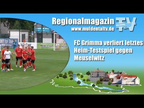 FC Grimma verliert letztes Heimtestspiel gegen Meuselwitz
