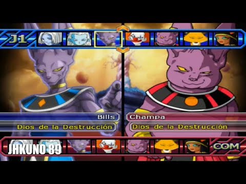 SALUDOS 👋 BILLS - BEERUS TEAM vs CHAMPA TEAM | DRAGON BALL Z BUDOKAI TENKAICHI 3
