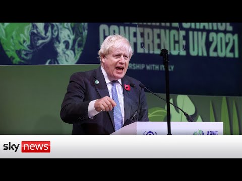 Watch live: Prime Minister Boris Johnson holds COP26 news conference