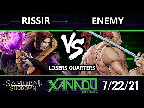 F@X 415 Losers Quarters - Rissir (Amakusa) Vs. Enemy (Genjuro) Samurai Shodown